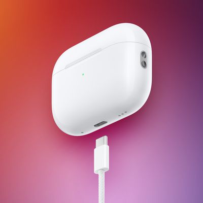 AirPods USB C Port Red Triad