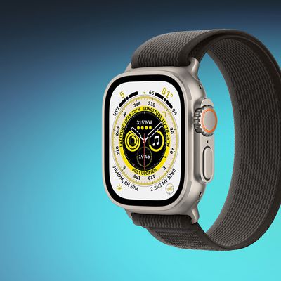 apple watch ultra blue