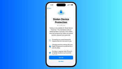 ios stolen device protection